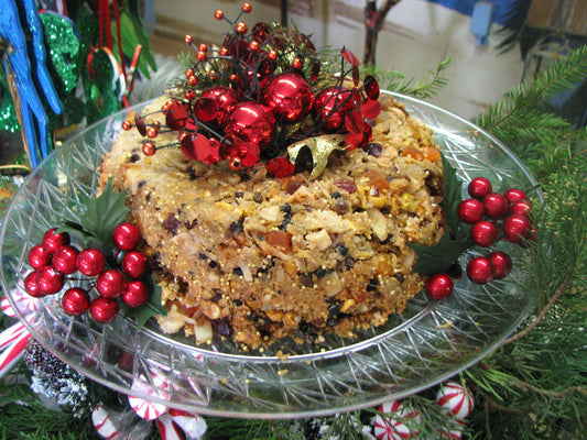 Holiday Fruit Cake for Birds