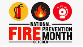 October is fire safety month