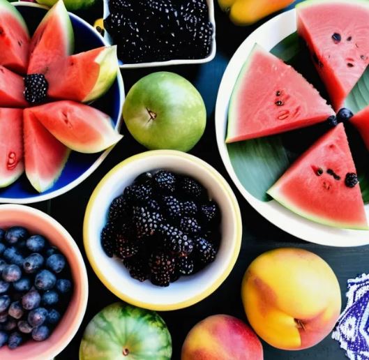 Summer Harvest Fruits