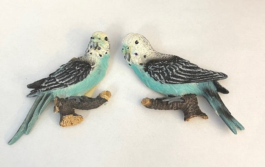 Blue Budgies Magnet