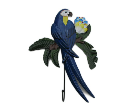 Macaw Metal Wall Hook