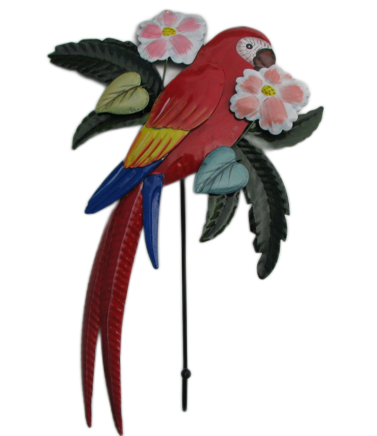 Macaw Metal Wall Hook