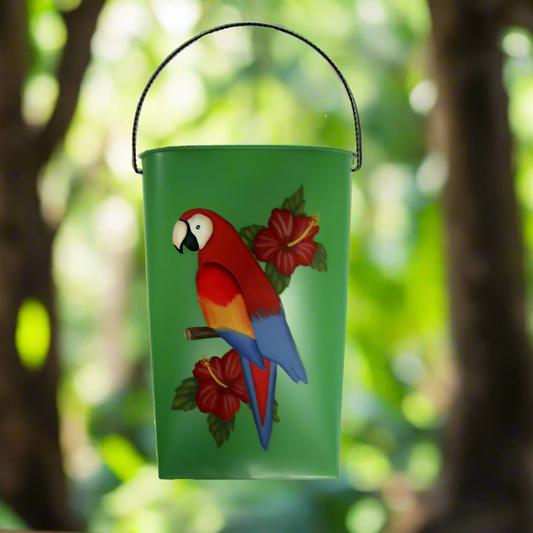 Macaw Parrot Wall Pocket