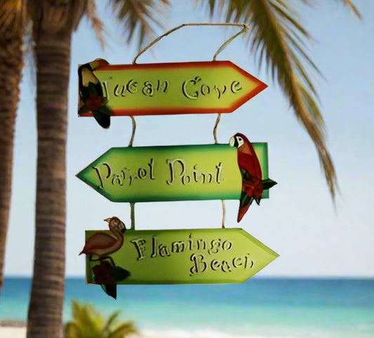 Toucan Cove Hanging 3 Signs