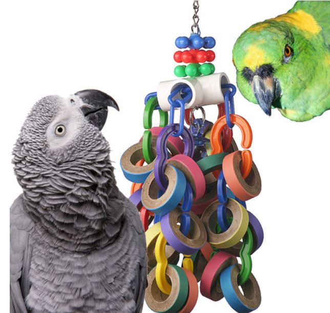Bagel Cascade Bird Toy