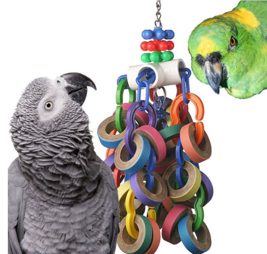 Bagel Cascade Bird Toy