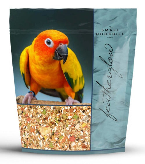 Volkman Featherglow small hookbill seed and pellet mix