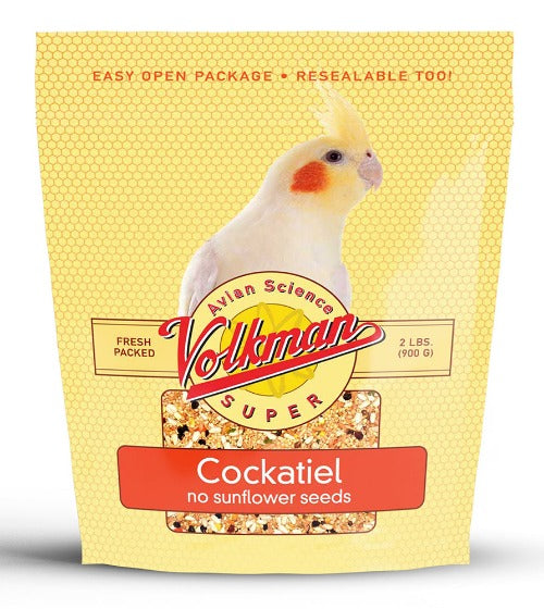 Volkman Avian Science Super Cockatiel with no sunflower