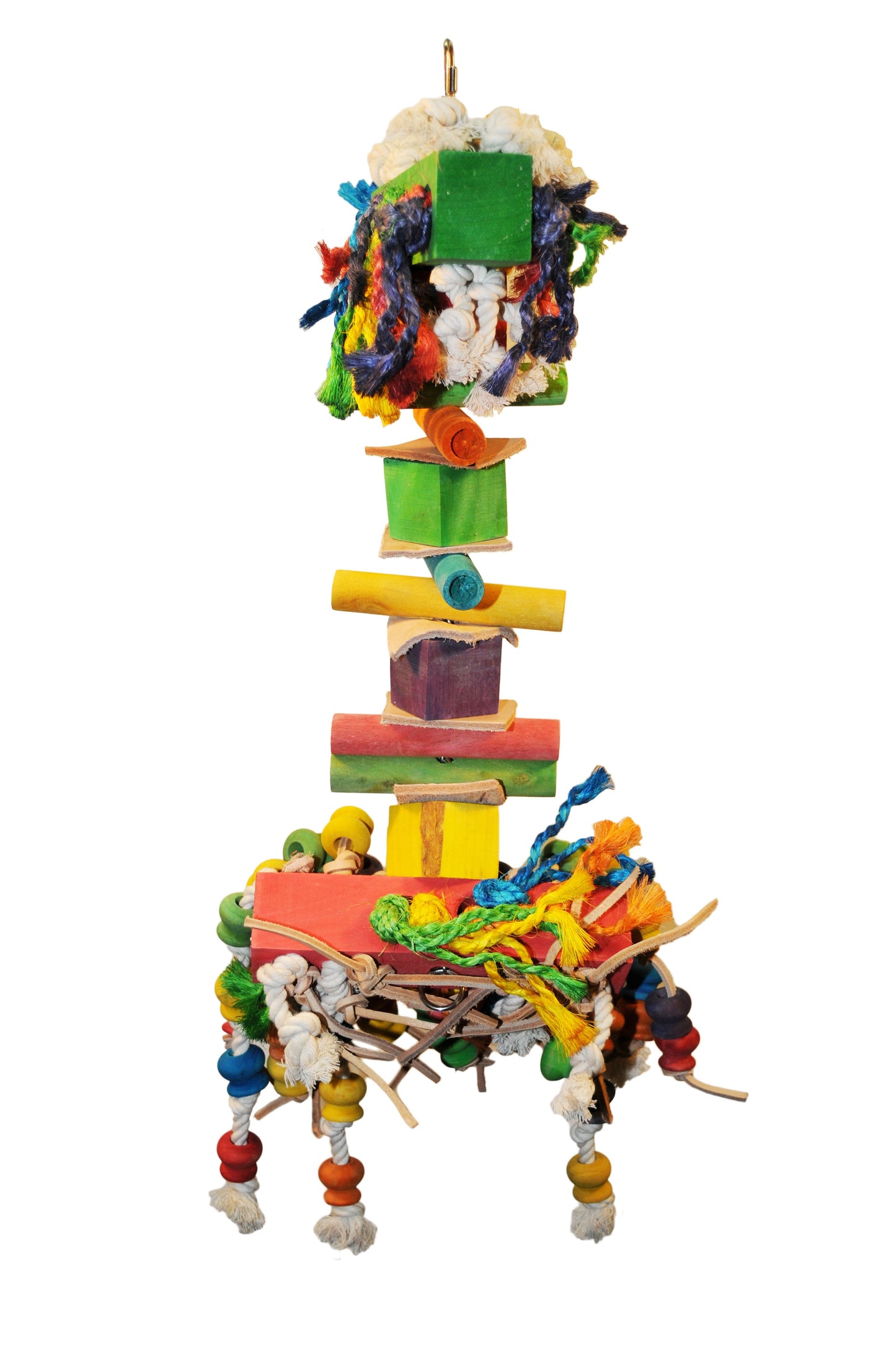 Large Hairy Monster Bird Toy