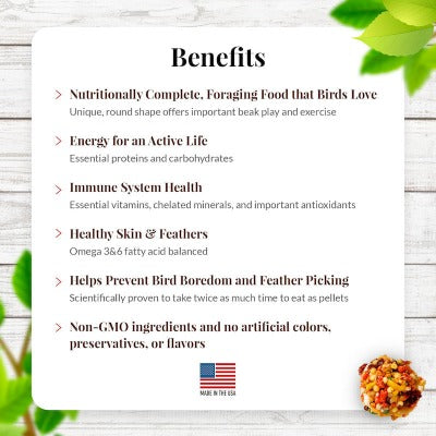 Benefits of Lafeber Sunny Orchard Nutri-berries