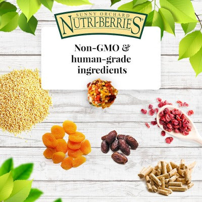 Non-GMO human grade ingredients