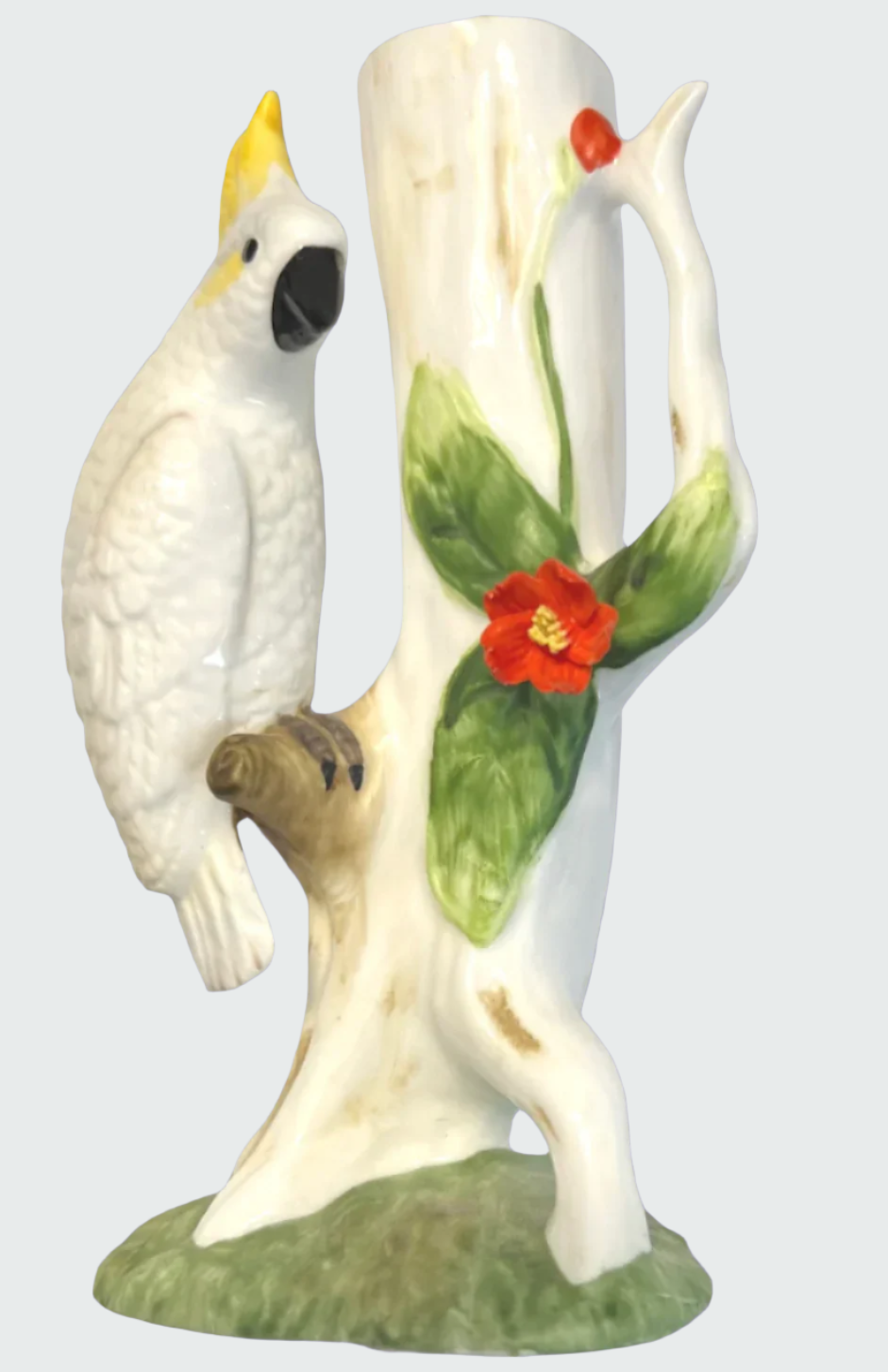 Cockatoo Bud Vase