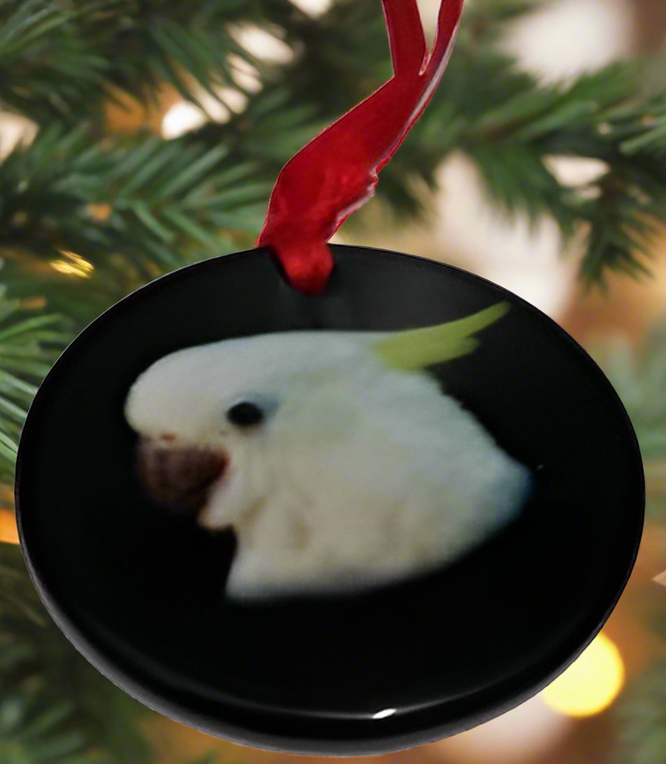 Sulphur Crested Cockatoo Ornament