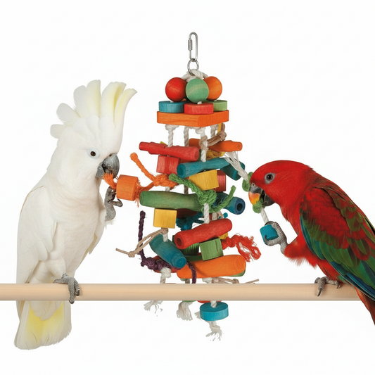 Chew N Push Bird Toy