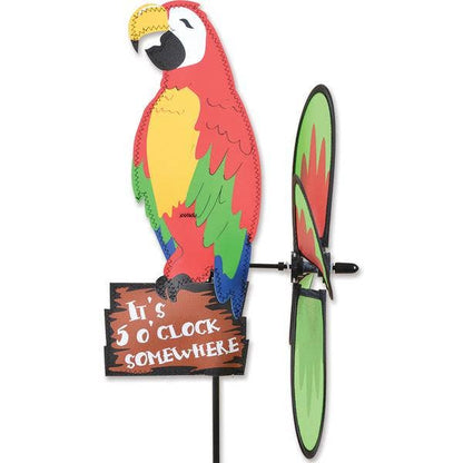 Macaw Party Petite Garden Spinner