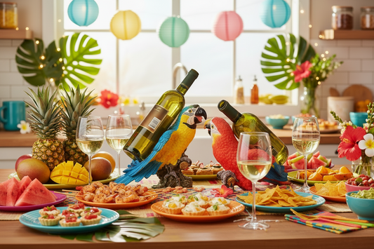 Macaw Wine Holder