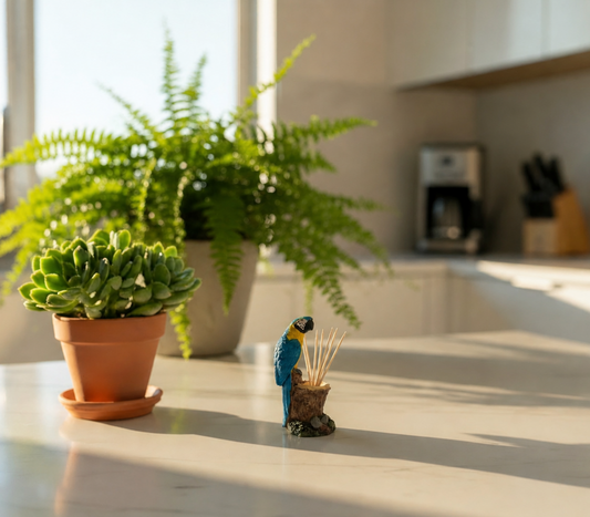 Macaw Toothpick Holder