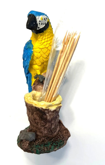 Macaw Toothpick Holder