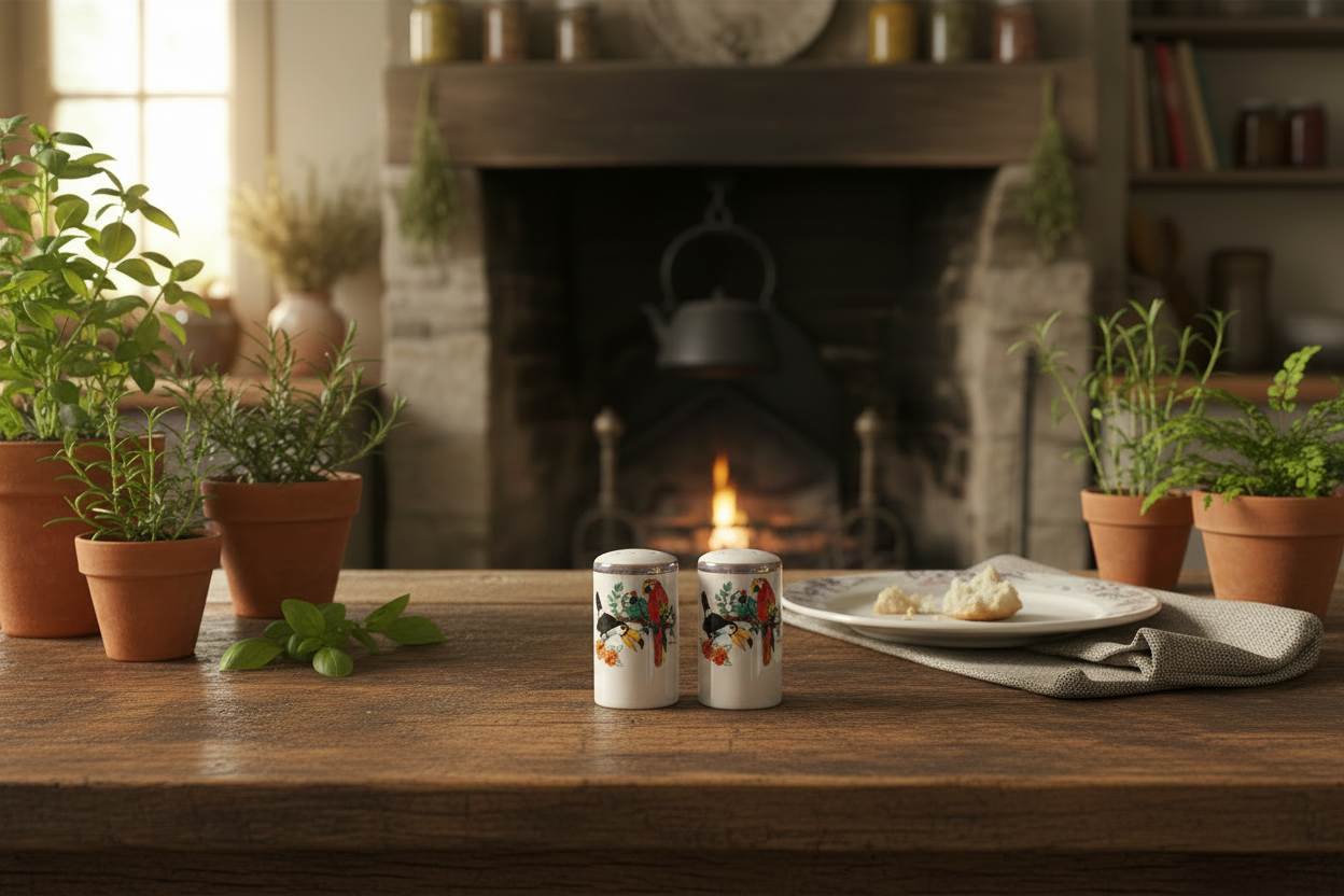 Pearl Salt and Pepper Shakers