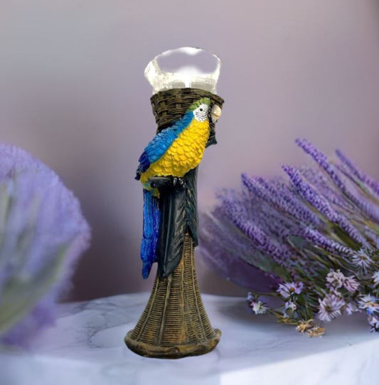 Macaw Candle Holder