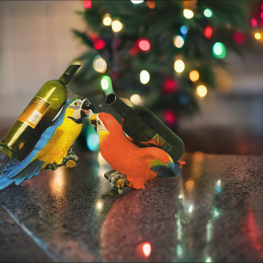 Macaw Wine Holder