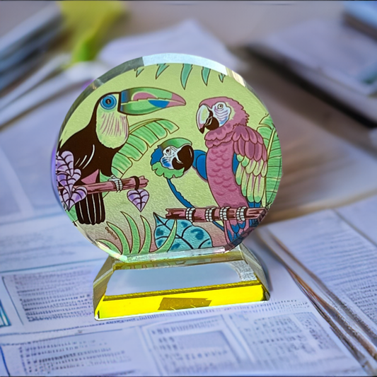 Parrot Paperweight
