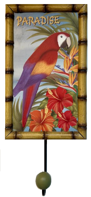 Macaw Paradise Wall Hook