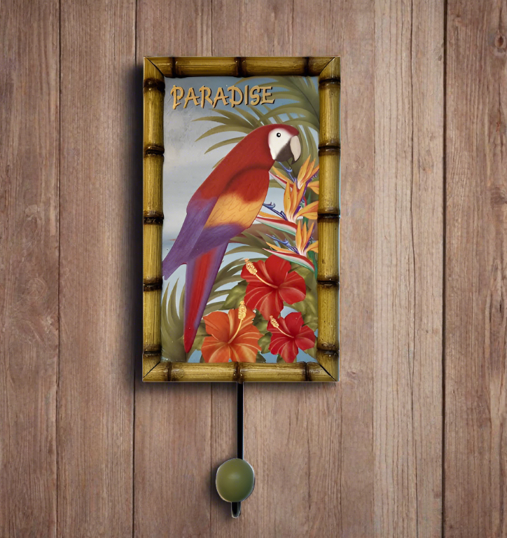 Macaw Paradise Wall Hook