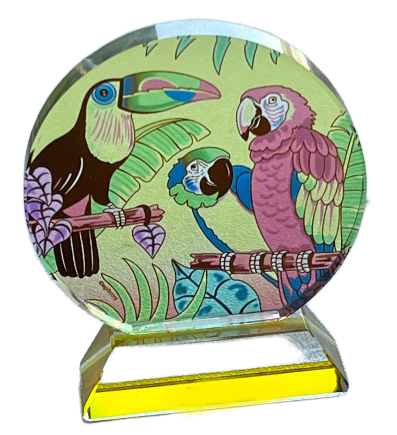 Parrot Paperweight