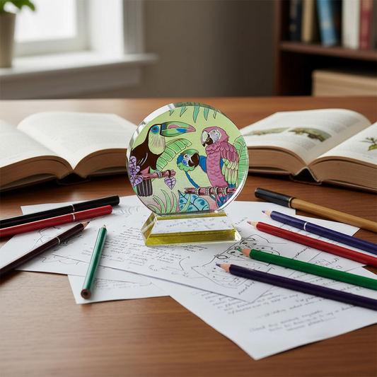 Parrot Paperweight