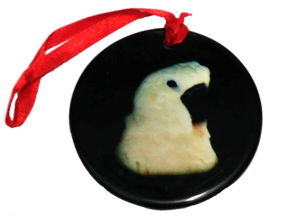 Porcelain Moluccan Cockatoo