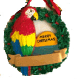 Macaw Christmas Tree Ornament