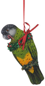 Senegal Glitter Ornament