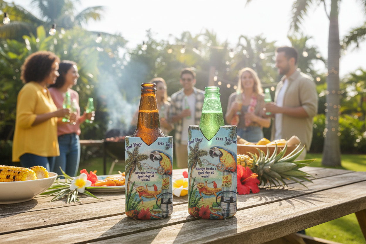 Tropical Sleeve Koozie