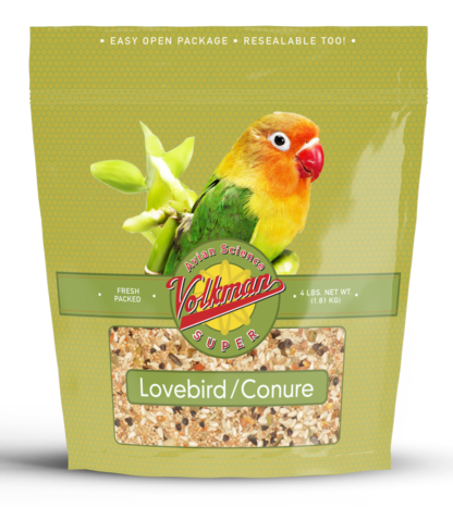 Volkman Avian Science Super Lovebird and Conure bird seed mix