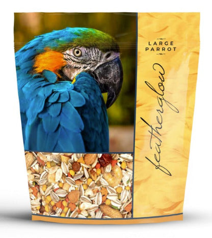 Volkman Featherglow Large Parrot seed and pellet blend