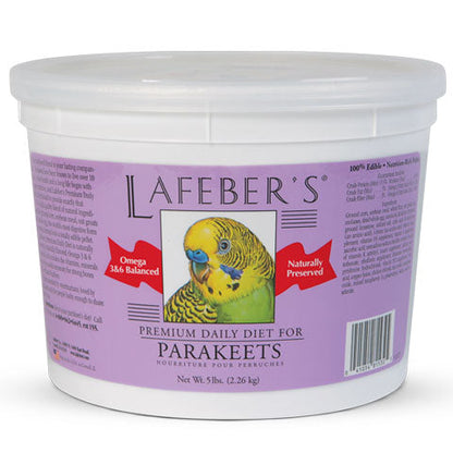 Lafeber Parakeet Budgie Daily Pellets bird food 5 lb