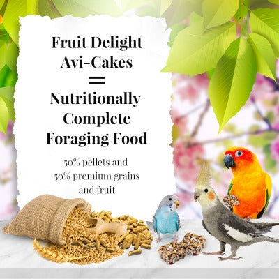 Lafeber Fruit Delight Avi-Cakes Small Birds
