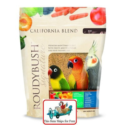 Roudybush California Blend Bird Pellets Mini 10 lb