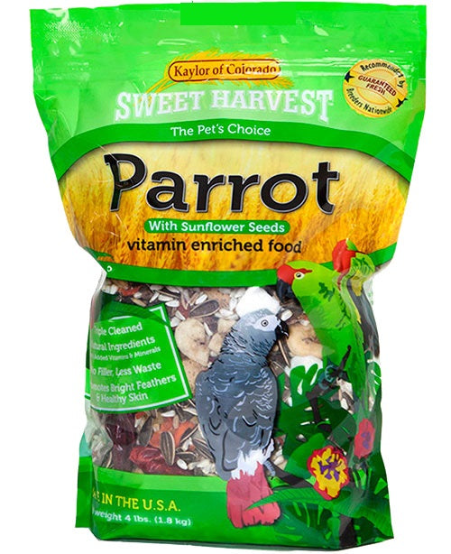 Sweet Harvest Parrot with Sunflower Seed bird food