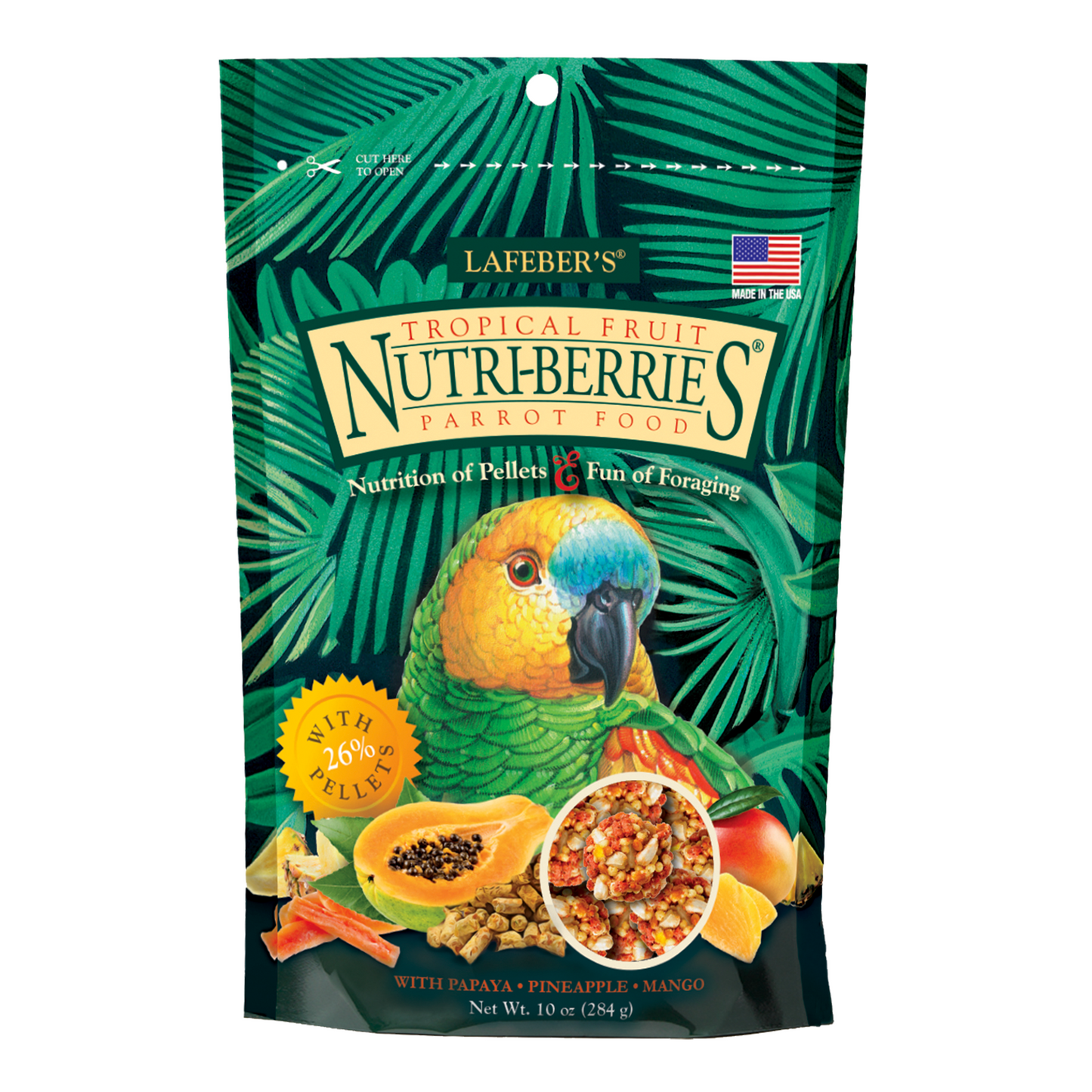 Lafeber Tropical Fruit Nutri-berries Parrots