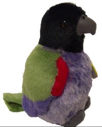 Plush Imperial Amazon Parrot 11 inch