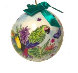 Parrot Ball Ornament