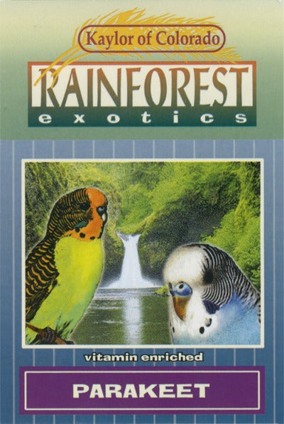 Rainforest Exotics Parakeet Budgie Bird Food