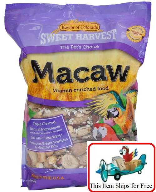 Sweet Harvest Macaw Bird Food 20 lb