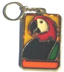 Stain glass Key Ring
