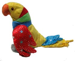 Yellow Headed Glitter Rainbow Lory